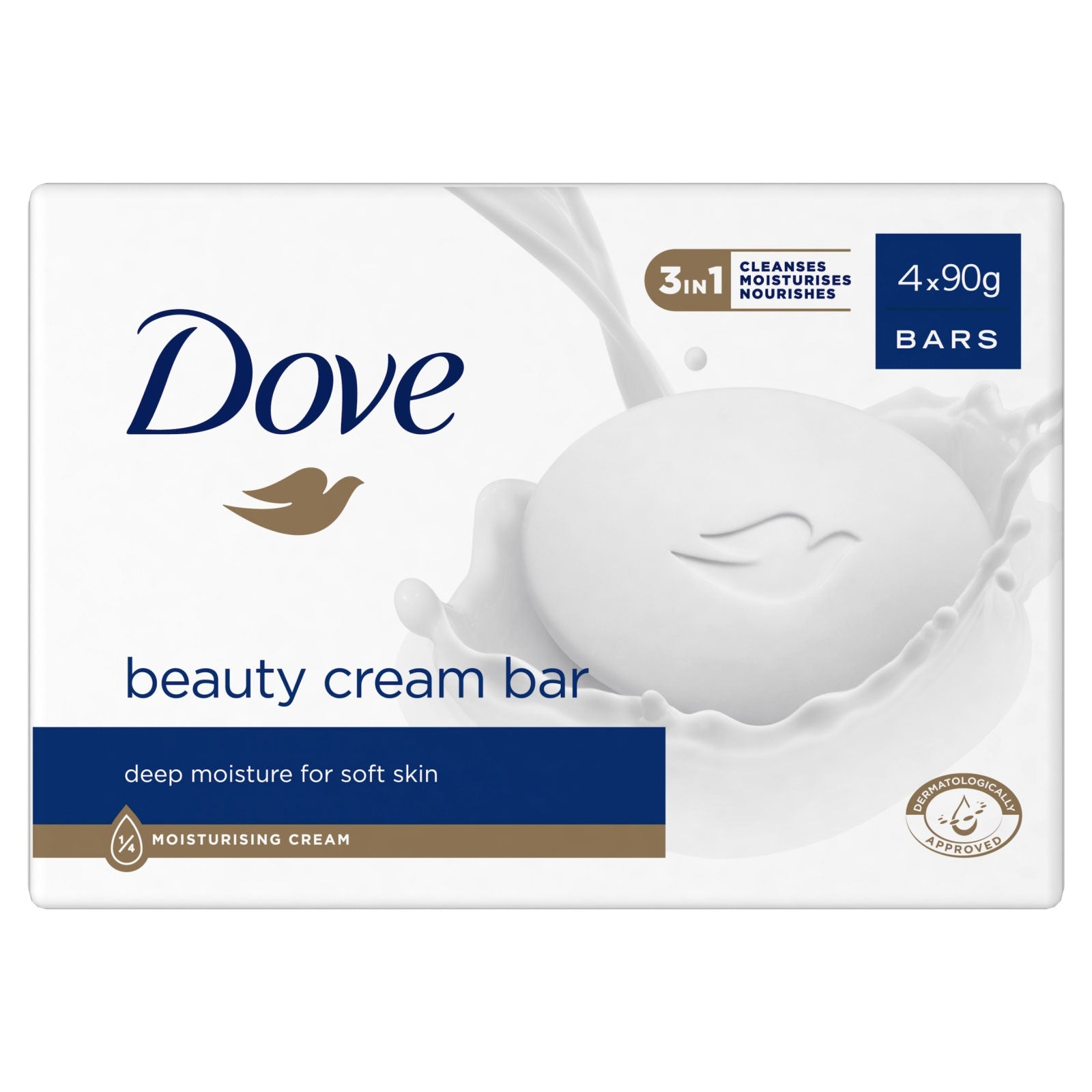 Buy Dove Beauty Cream Bar 4pk - Premium Quality Toiletries Online - Product Image Buy Dove Beauty Cream Bar 4pk - Premium Quality Toiletries Online - Product Image